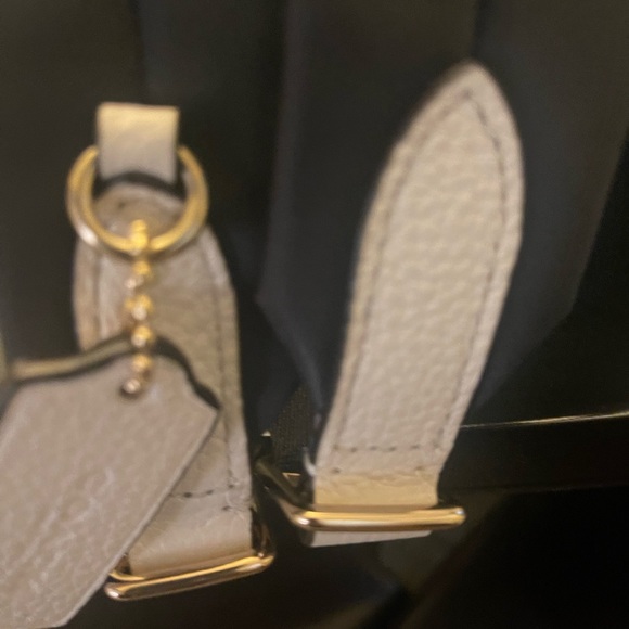 Coach backpack, cream with black back, excellent condition. Used only once. - Picture 8 of 11